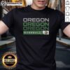 Top Oregon Ducks College Baseball Hype T-Shirt featuring vibrant team colors and bold graphics for fans and players.