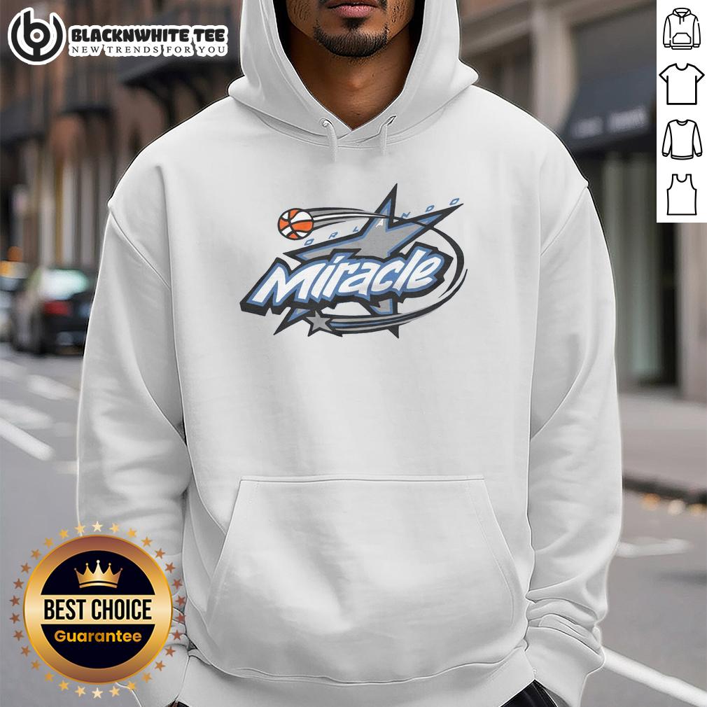 Top Orlando Miracle '99 Hoodie Top Orlando Miracle 99 Hoodie featuring bold team logo, perfect for fans celebrating the iconic basketball team.