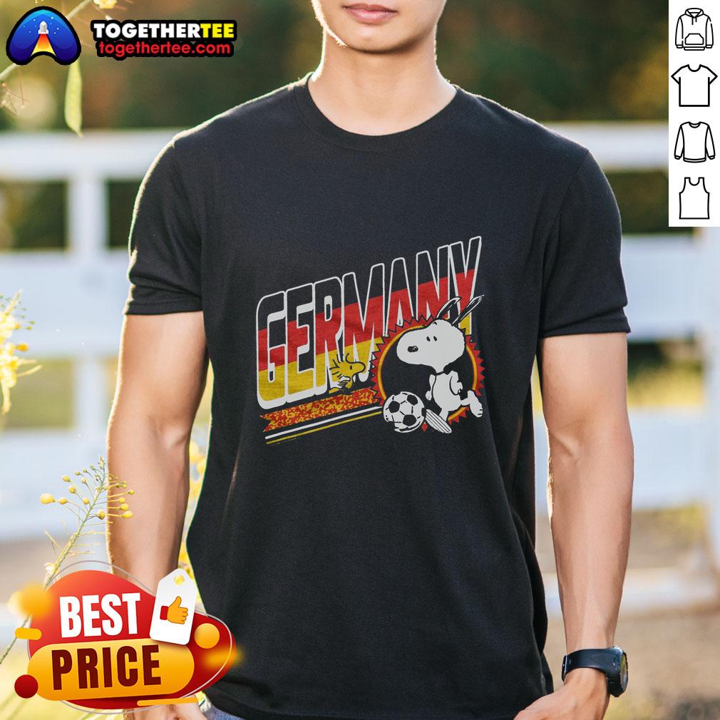 Top Peanuts Snoopy X Germany Soccer T Shirt Top Peanuts Snoopy X Germany Soccer T-Shirt featuring Snoopy in a soccer jersey, perfect for fans and collectors.