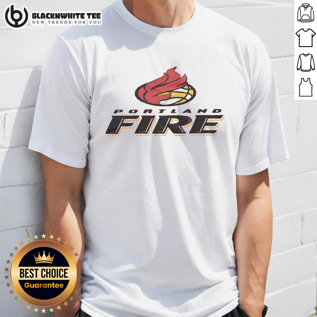 Top Portland Fire '00 T Shirt Top Portland Fire '00 T-Shirt featuring vintage design and vibrant colors celebrating the iconic soccer team.
