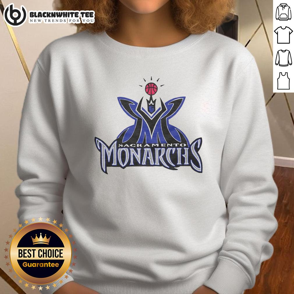 Top Sacramento Monarchs '97 Sweatshirt Top Sacramento Monarchs 97 sweatshirt featuring bold team logo and vibrant colors, perfect for fans and collectors.