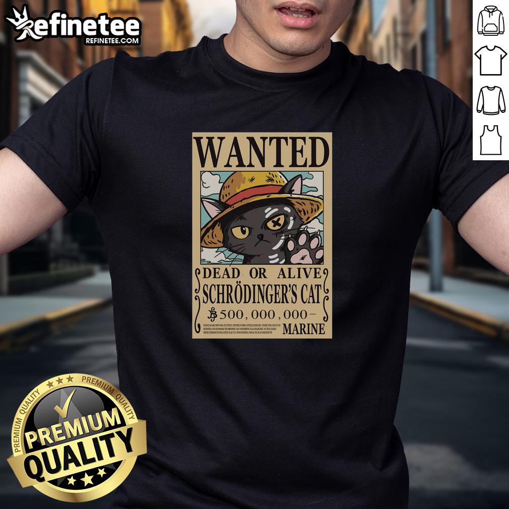 top-schrodinger-cat-pirate-t-shirt-1 Alt Text: Top Schrdinger Cat Pirate T-Shirt featuring a whimsical design of a pirate cat in a treasure chest.