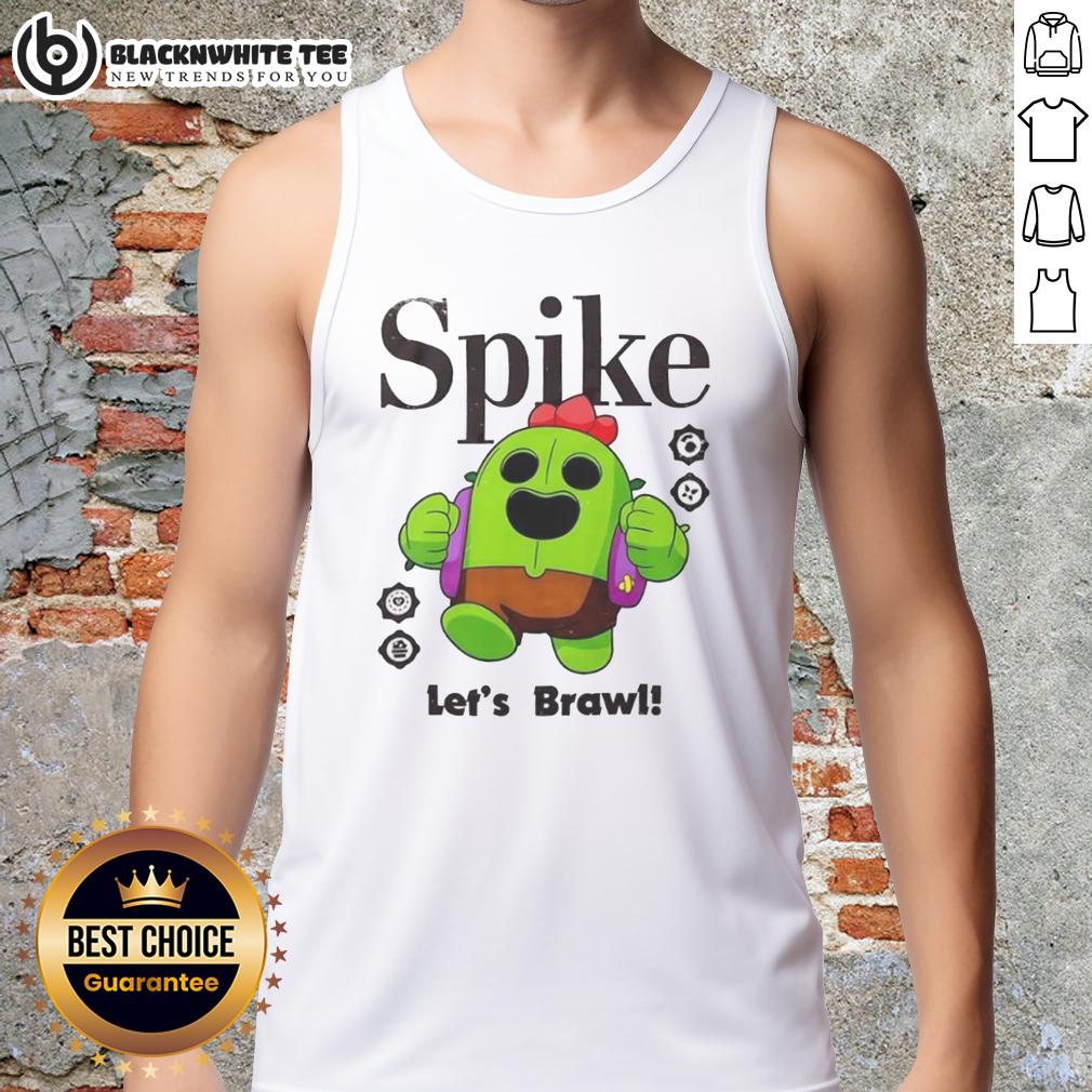 Top Spike Let'S Brawl Tank Top Top Spike Let's Brawl tank top featuring a bold graphic design, perfect for gamers and casual wear enthusiasts.
