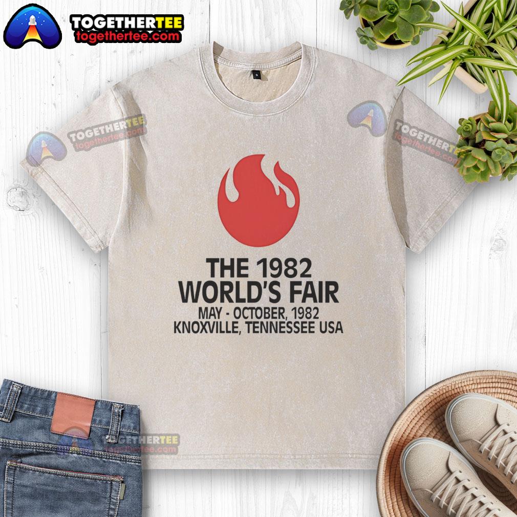Top The 1982 World'S Fair May Oct In Knoxville Tennessee Vintage Washed T Shirt