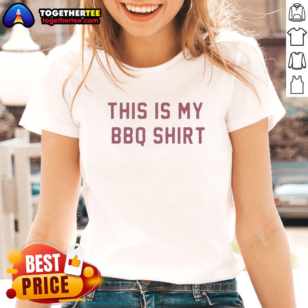 Top This Is My Bbq Ladies Tee Top-This-Is-My-BBQ-Ladies-Tee featuring a stylish BBQ graphic perfect for summer cookouts and grilling enthusiasts.