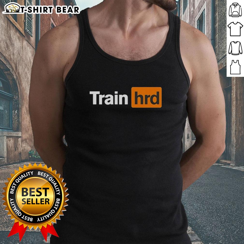 Top Train Hrd Logo Parody Tank Top Alt Text: Top Train HRD logo parody on a stylish tank top, perfect for train enthusiasts and casual wear.