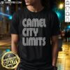 Alt Text: Top Tressie McMillan Cottom Camel City Limits T-Shirt featuring bold graphics and comfortable fit for casual wear.