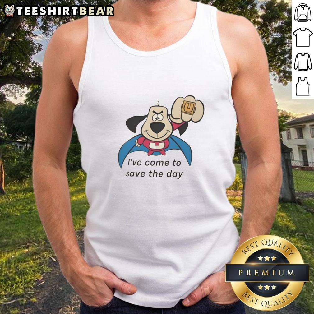 top-underdog-ive-come-to-save-the-day-tank-top Top Underdog I've Come To Save The Day Tank Top featuring bold graphic design for casual and sporty looks.
