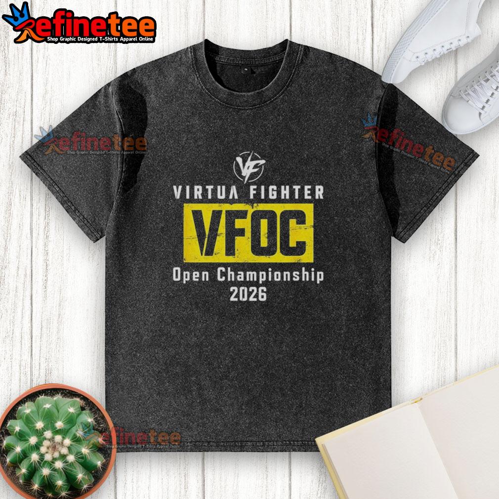 top-vfoc-virtua-fighter-open-championship-2026-washed-t-shirt Top VFoc Virtua Fighter Open Championship 2026 washed t-shirt featuring vibrant graphics and comfortable fit.
