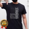 Top Yankee American Flag T-Shirt featuring a bold design of the American flag with a classic Yankee logo.