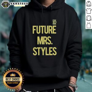 Good Future Mrs Styles 1D logo hoodie featuring a stylish design, perfect for fans of One Direction and fashion.