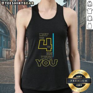 Awesome May The 4th Be With You Star Wars tank top featuring iconic characters and a vibrant design.