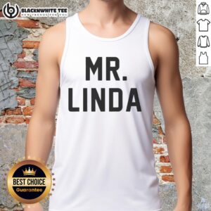 Stylish Mr. Linda Johnny Knoxville tank top featuring vibrant colors and a trendy design for casual wear.