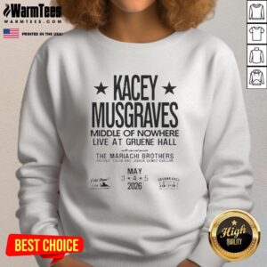 Premium Kacey Musgraves New Braunfels May 04 2026 TX sweatshirt featuring vibrant design and comfortable fit.