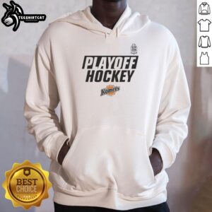 Official Fort Wayne Komets playoff hockey hoodie, featuring team colors and logo, perfect for fans and game days.