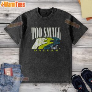 Original Paige Bueckers Too Small Dallas Washed T-Shirt in vibrant colors displayed on a stylish background.