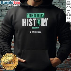 Alt Text: Official Lexington Time To Make History Playoffs 2026 Hoodie featuring bold design and team colors for fans.