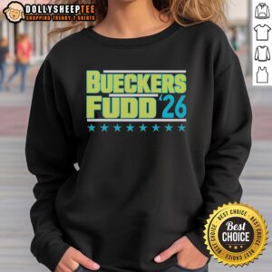 Nice Bueckers Fudd 2026 Sweatshirt featuring a stylish design, perfect for fans of basketball and trendy apparel.