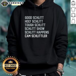 Good Good Schlitt Holy Schlitt Tough Schlitt Show hoodie featuring unique design and vibrant colors for stylish comfort.