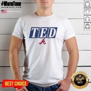 Original Atlanta Braves Memorial Ted Turner T-Shirt featuring classic team logo and vintage design for fans.