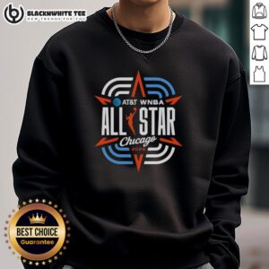 Good WNBA All-Star Chicago 2026 Sweatshirt featuring vibrant team colors and logo, perfect for fans and collectors.