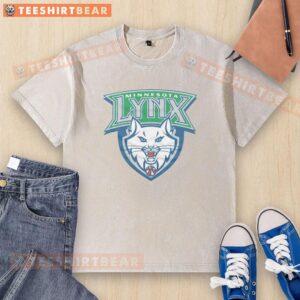 Awesome Minnesota Lynx 99 washed t-shirt featuring vibrant graphics and a comfortable fit for fans and casual wear.
