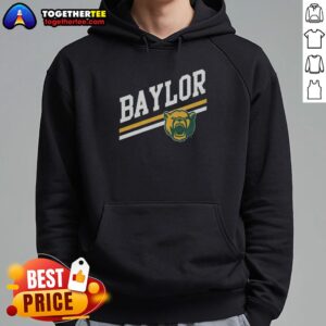 Official Baylor Sideline Forest Hoodie featuring team colors and logo, perfect for fans and chilly game days.