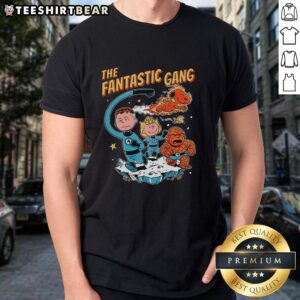 Adorable Cute Peanuts The Fantastic Gang T-Shirt featuring beloved characters in a vibrant design for fans of all ages.