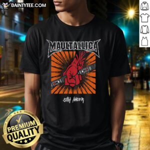 Alt Text: Official Maultallic Sith Anger T-Shirt featuring a bold design for Star Wars fans and collectors.