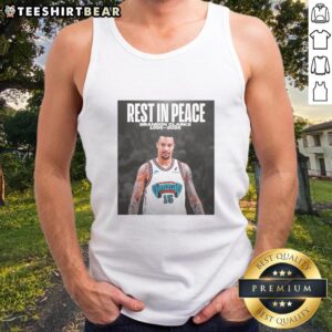Brandon Clarke tribute tank top, featuring 'Rest in Peace' design, honoring his legacy from 1996 to 2026.
