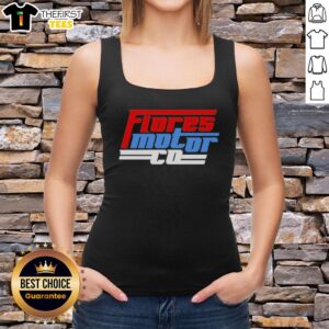 Premium Wyatt Flores Tank Top from Flores Motor Co. 2026, featuring a stylish design perfect for summer wear.