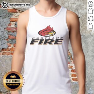 Top Portland Fire 00 tank top featuring a bold design, perfect for fans and casual wear in vibrant colors.