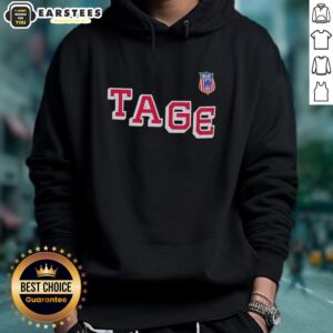 Official Tage USA Buffalo Sabres hockey hoodie featuring team colors and logo, perfect for fans and cold game days.