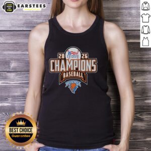 Awesome Bucknell Bison NCAA Patriot League Baseball 2026 champions tank top showcasing team pride and sports apparel.