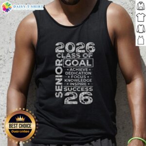 Premium Graduation 2026 Tank Top featuring stylish design perfect for celebrating your graduation day in comfort.