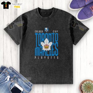 Hot Toronto Marlies Calder Cup Playoffs American Hockey League washed t-shirt for fans and collectors.