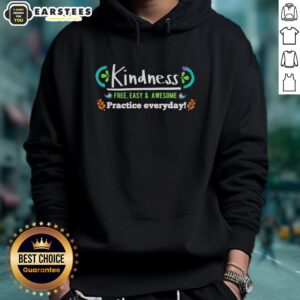 Vintage hoodie featuring 'Good Kindness' graphic, perfect for everyday wear and promoting kindness effortlessly.