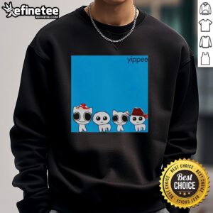 Good Yippee Blue Album Cringey Sweatshirt featuring a vibrant design and cozy fit, perfect for fans of the album.
