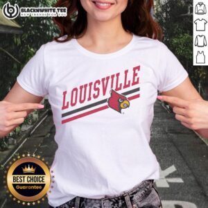 Top Louisville Sideline Ash Ladies Tee featuring a stylish design perfect for game day or casual wear.