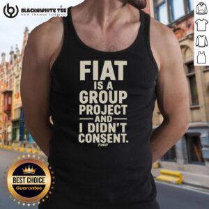 Awesome Fiat is a Group Project tank top featuring a bold design, perfect for casual wear and showing off your style.