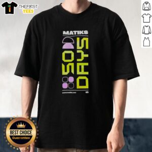 Top Matiks 50 Days Streak T-Shirt featuring a bold design celebrating daily achievements and motivation.