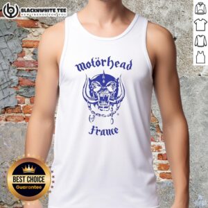 Pretty Motorhead World Cup France National Team 2026 tank top featuring vibrant design for passionate soccer fans.