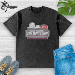 Good Ohio Valley Conference Beach Volleyball Championship 2026 washed t-shirt design featuring vibrant graphics in Martin, TN.