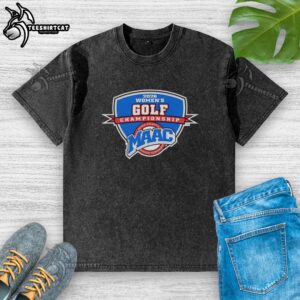 2026 Top MAAC Women's Golf Championships washed t-shirt featuring a stylish design perfect for fans and athletes.
