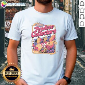 Official Certified Tiny Produce Collectors T-Shirt featuring vibrant graphics and a comfortable fit for enthusiasts.