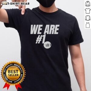 Good We Are Hashtag 1 T-Shirt featuring a stylish graphic design, perfect for casual wear and expressing positivity.
