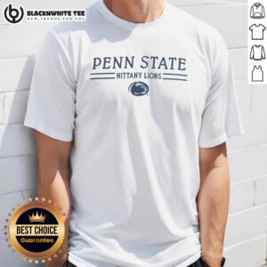 Alt Text: Top Penn State Nittany Lions Champion T-Shirt featuring team colors and logo, perfect for fans and game day attire.