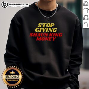 Awesome Support Causes Not Scams Awareness Sweatshirt in vibrant colors promoting social justice and awareness.