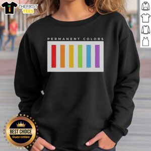 Stylish top permanent colors sweatshirt in vibrant hues, perfect for casual wear and fashion enthusiasts.
