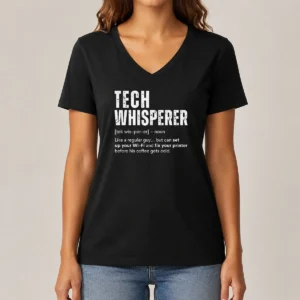 Original Tech Whisperer Definition V-Neck Shirt